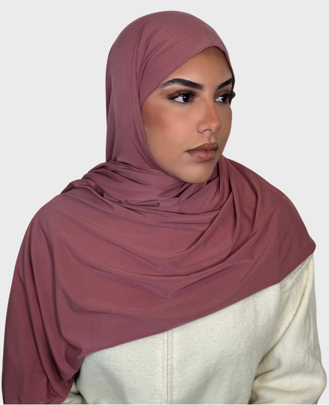 Hijab jersey premium luxe SEDEF - Pink Candy