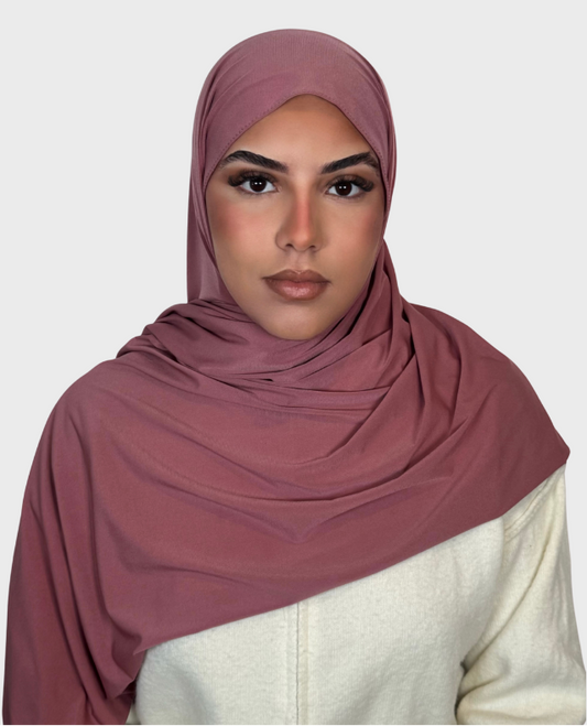 Hijab jersey premium luxe SEDEF - Pink Candy