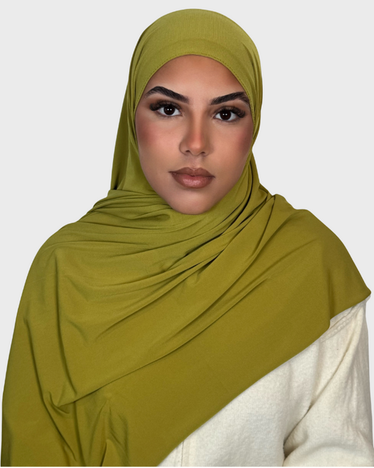 Hijab jersey premium luxe SEDEF - Olive
