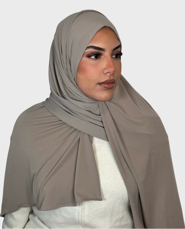 Hijab jersey premium luxe SEDEF - Mocha